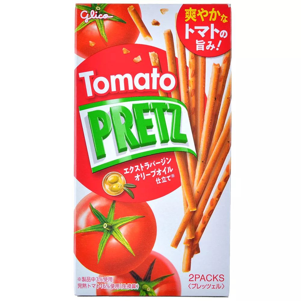 PRETZ Хрустящие палочки со вкусом томата, 2 пак, 60 гр., 1/10